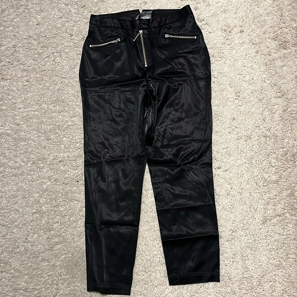 Nouveau shine satin pants size 12